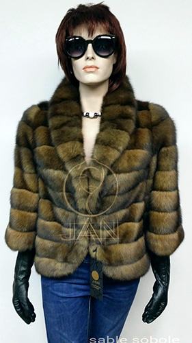 Kurtka futro z soboli