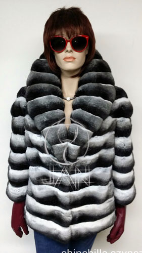 Futro kurtka z szynszyli